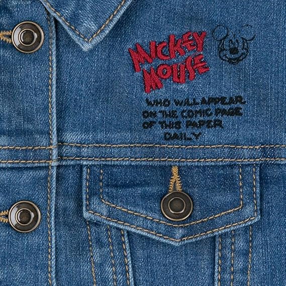 Disney Mickey Mouse Vintage Denim Jacket for Boys