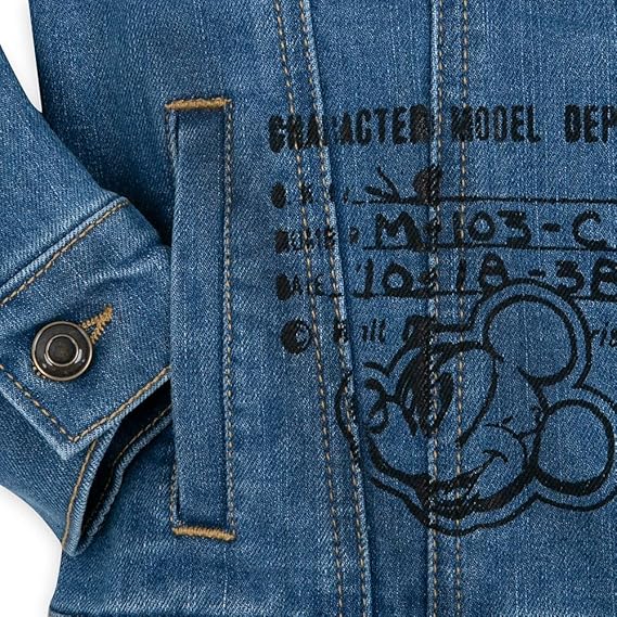 Disney Mickey Mouse Vintage Denim Jacket for Boys